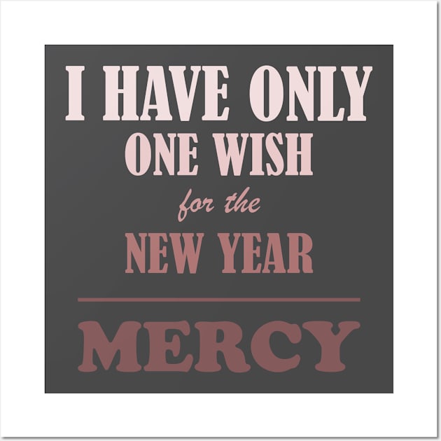 New Year Wish Wall Art by Dreamteebox